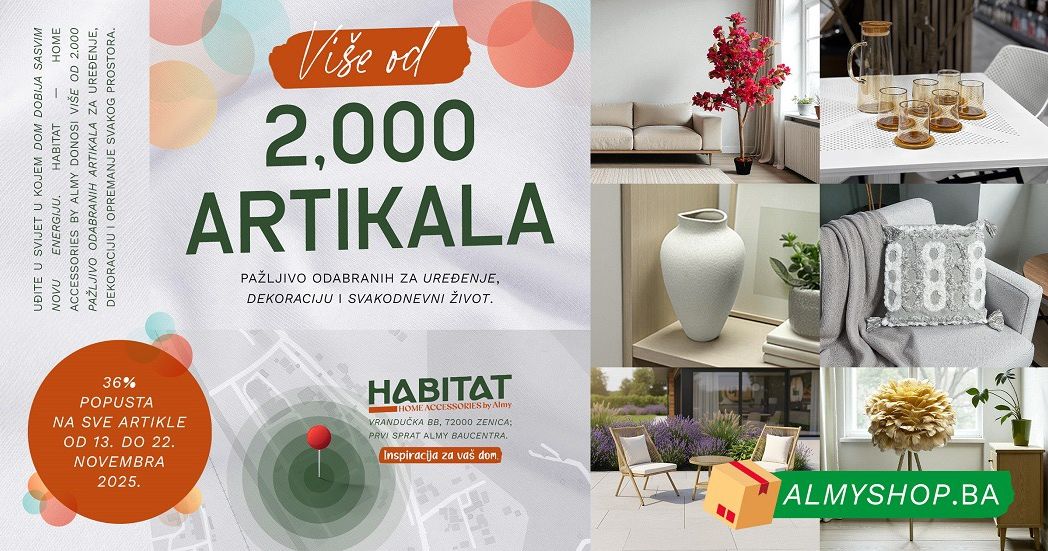 Otkrijte HABITAT – Inspiracija za Vaš Dom! 🏡