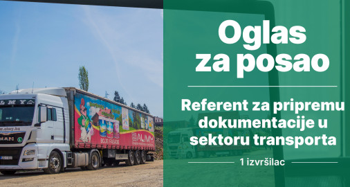 Referent za pripremu dokumentacije u sektoru transporta