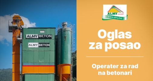 Operater za rad na betonari