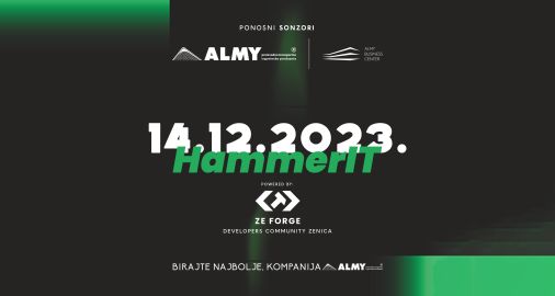 ALMY - PONOSNI SPONZOR HAMMERIT I ZEFORGE DEVELOPERS COMMUNITY