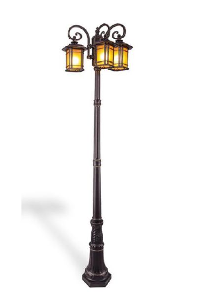 Mass Light vrtna stubna lampa Atlas 3XE27