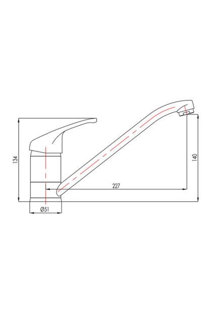 Baterija za sudoper Blitz K 610