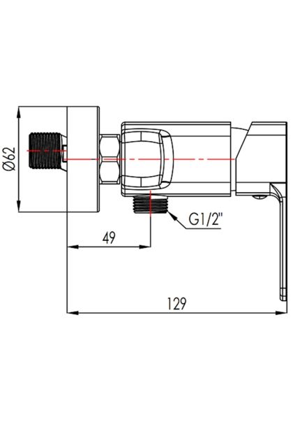 Baterija za tuš Blitz Aria 2117