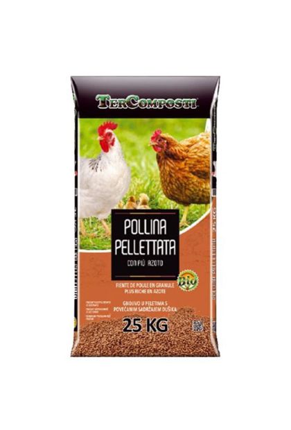 Organsko gnojivo Pollina Pellettata Tercomposti 25kg