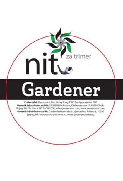 Nit za trimer - oblik zvijezda 3,0x15m Gardener