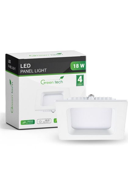 Led panel ugradni kvadratni 18W, 6500K, CX-S01-18CW Green Tech