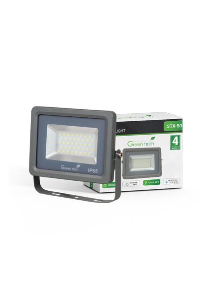 LED reflektor 50W 6000K IP65, STX - 50 Green Tech