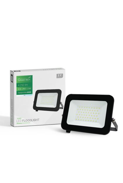 LED reflektor crni 50W,6500K, ALX-50BK Green Tech