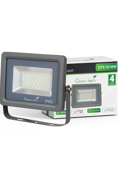 LED reflektor 50W, 4200K, STX-50-NW Green Tech