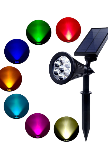 LED svjetiljka solarna Lumera Lighting RGB 2W, SLS-P6003 Green Tech