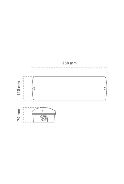 LED svjetiljka za nužnu rasvjetu 3W, 6000K, EL04-3L Green Tech