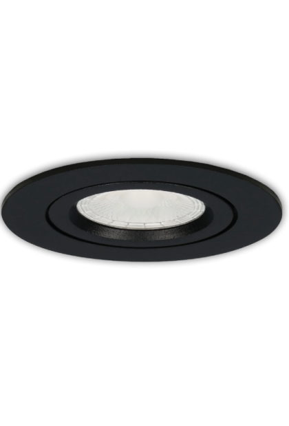 LED downlight crni 9W, DWX-9BK Green Tech