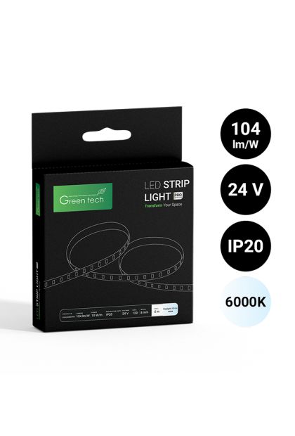 LED traka 120 LED, 6000K, 5m Green Tech