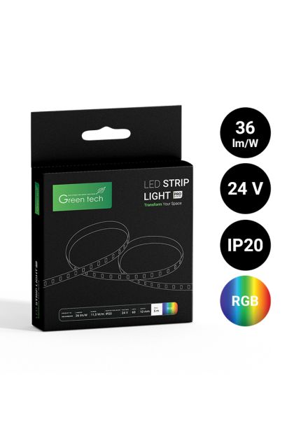 LED traka 60 LED, RGB, 5m Green Tech