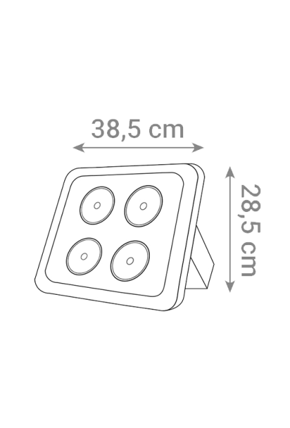 LED industrijski reflektor 120W, 6000K, SL-120 Green Tech