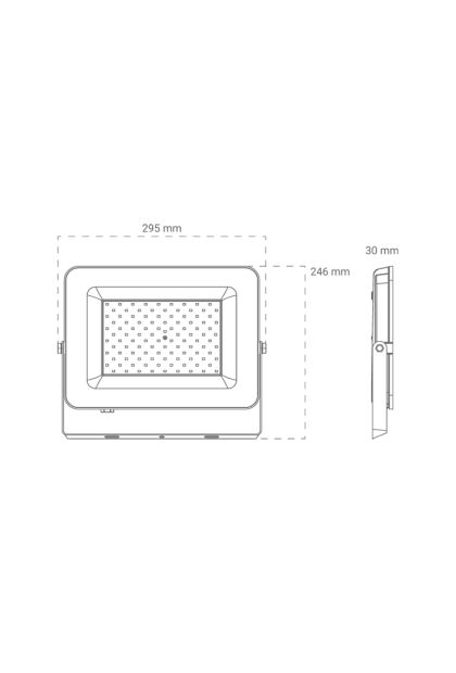 LED reflektor 100W, 6500K, ALX-100WH Green Tech