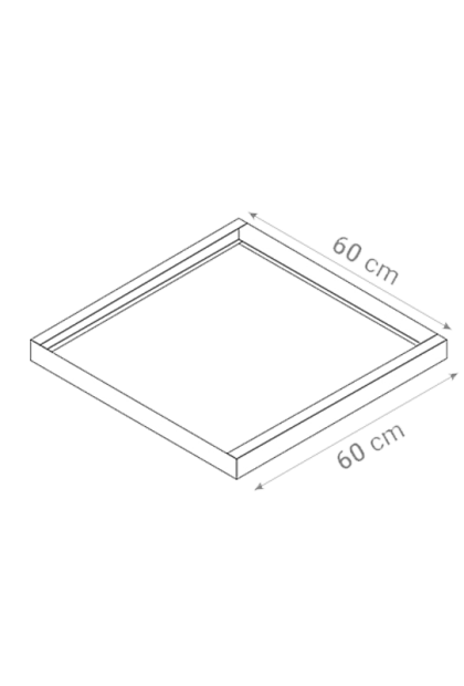 Okvir za nadgradno montiranje LED panela 595 x 595 x 10 mm Green Tech