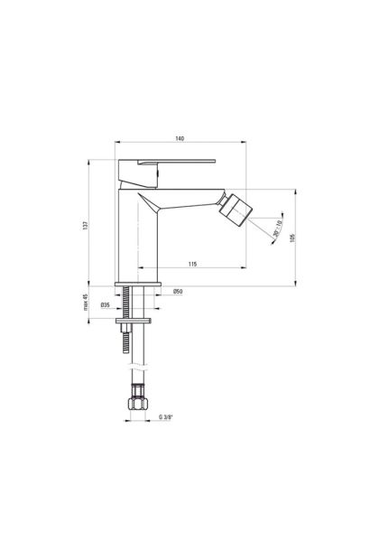 Baterija za bide Alpinia BGA Z30M