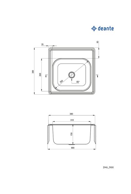 Sudoper Techno ZMU 3100