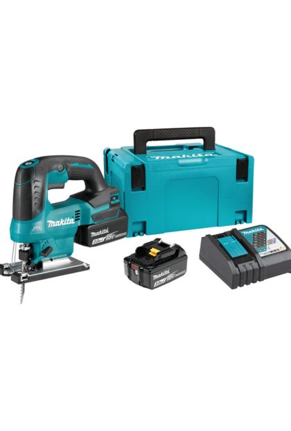 Makita – Akumulatorska ubodna pila DJV184RFJ, 23 mm, 2x baterija 18 V 3.0 Ah, brzi punjač i kofer