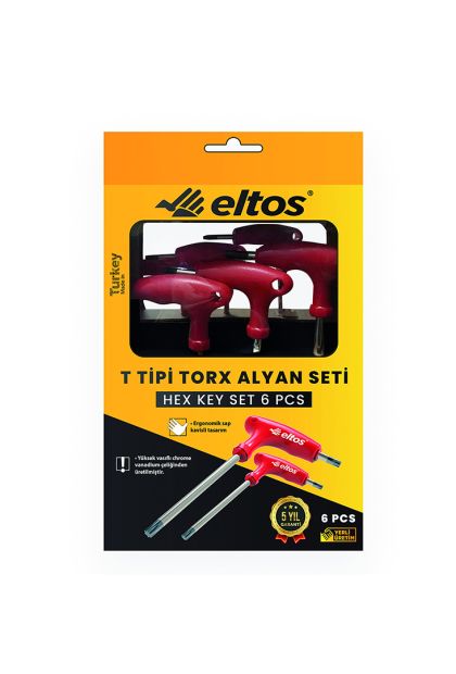 Set T Torx odvijača 6 TTAS006 Eltos