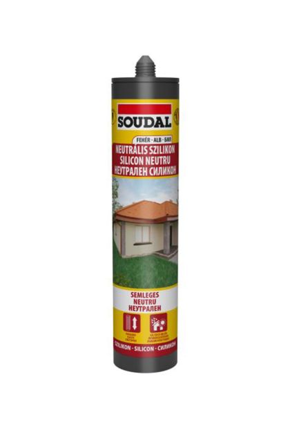 Silikon neutralni bijeli 300 ml Soudal