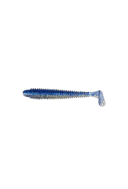 Varalica 95 mm Garry Shad Blue Black Mate MT10222