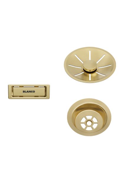 Set slivnika i prelivnika Satin Gold Blanco