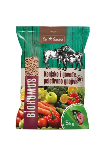 Gnojivo peletirano (konjsko i goveđe) 5 kg Biohumus