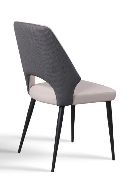 Stolica trpezarijska siva 500x590x870 B2613