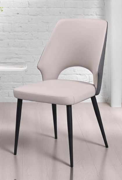Stolica trpezarijska siva 500x590x870 B2613
