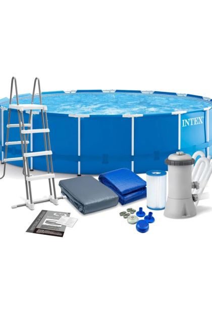 Bazen Metal Frame 457x122 cm 28242 NP Intex