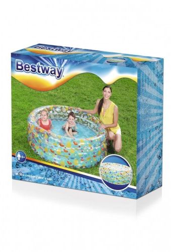 Bazen Tropical Play 3-ring 150x53 cm 51045 Bestway