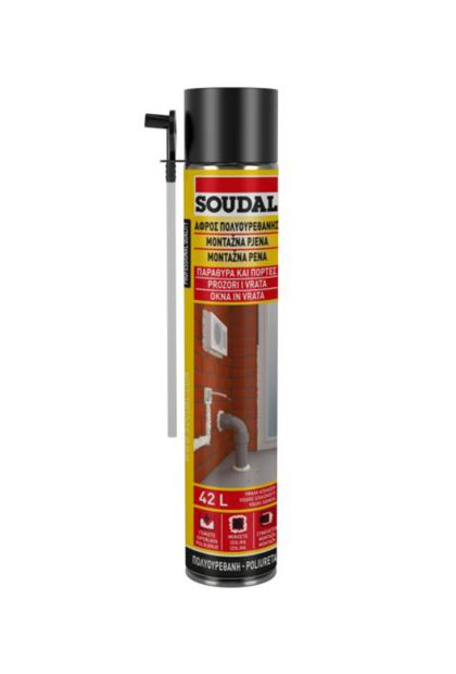 Pjena građevinska ručna montažna 0,75 ml Soudal