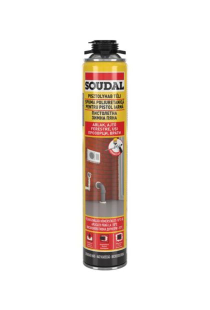 Pjena građevinska pištoljska 0,75 Soudal
