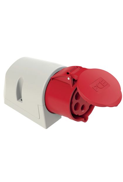 Utičnica CEE 32A 400V 5p IP44 nadgradna 282-504 Commel