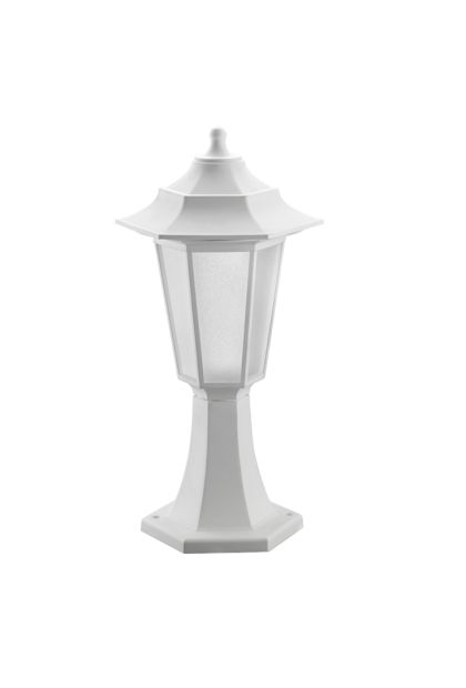 Lampa vrtna bijela