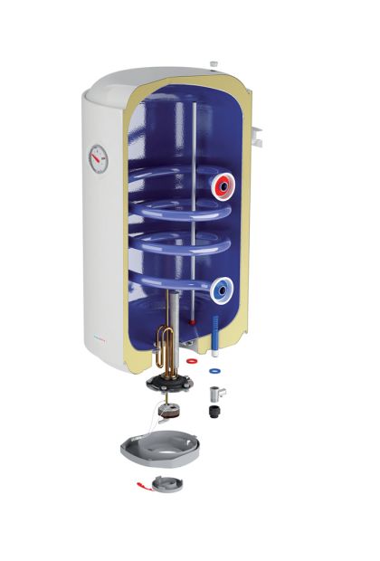 Bojler kombinovani lijevi 80 L V80 L.17 220V 1500W Aquahot