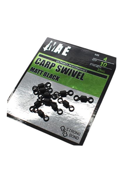 Vrtilica Carp Swivel #4 crna Mate MT10819