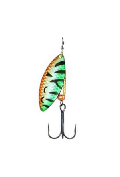 Varalica Leaf spinner 4 g Zelena i narandžasta H411 MT10262 MATE