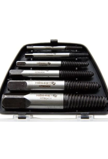 6-dijelni set ekstraktora za vađenje vijaka M3-M25 HT8G404