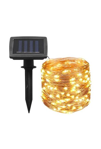 Solarne niti 100 LED 1190 cm Girlanda