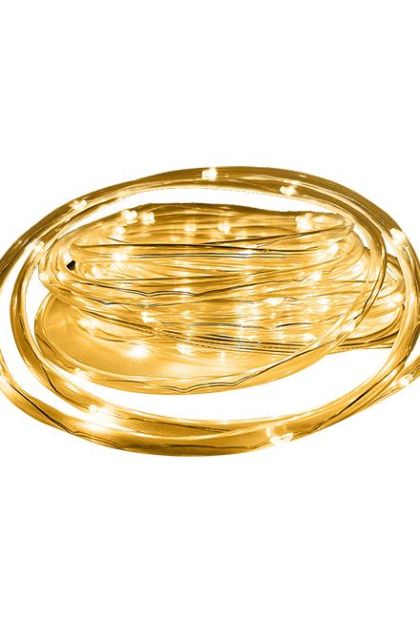 Crijevo solarno LED 100 LED 1190 cm Girlanda