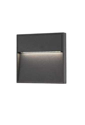 Zidna lampa LED kvadratna 4W 4000K Santiago