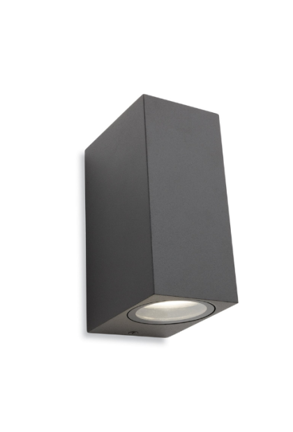 Zidna lampa antracit 2XGU10 Lida