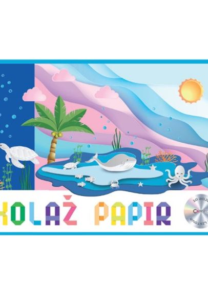 Kolaž papir A4 10 boja