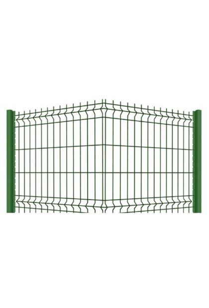 Stub za panelnu ogradu 120 cm 50x50x1,5 u setu Zeleni