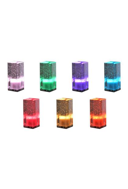 LED stolna lampa  3W RGB USB CRISTAL