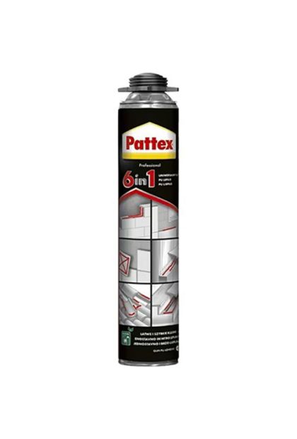 Pjena za ljepljenje Pattex PU 6u1 750 ml