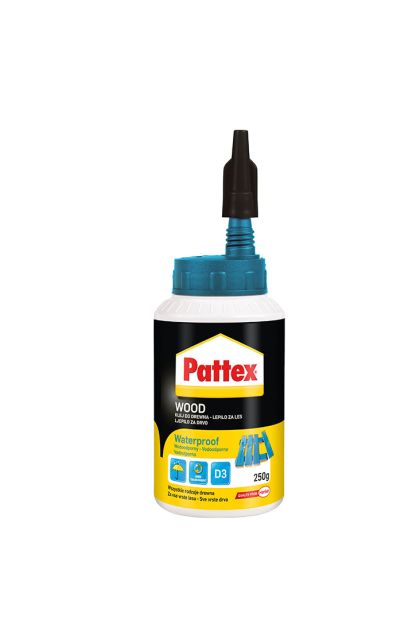 Pattex Super 3, vodootporno ljepilo za drvo 250 g